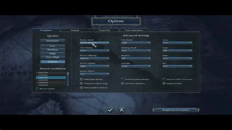 napoleon total war graphics stuck on medium|Napoleon graphic settings .